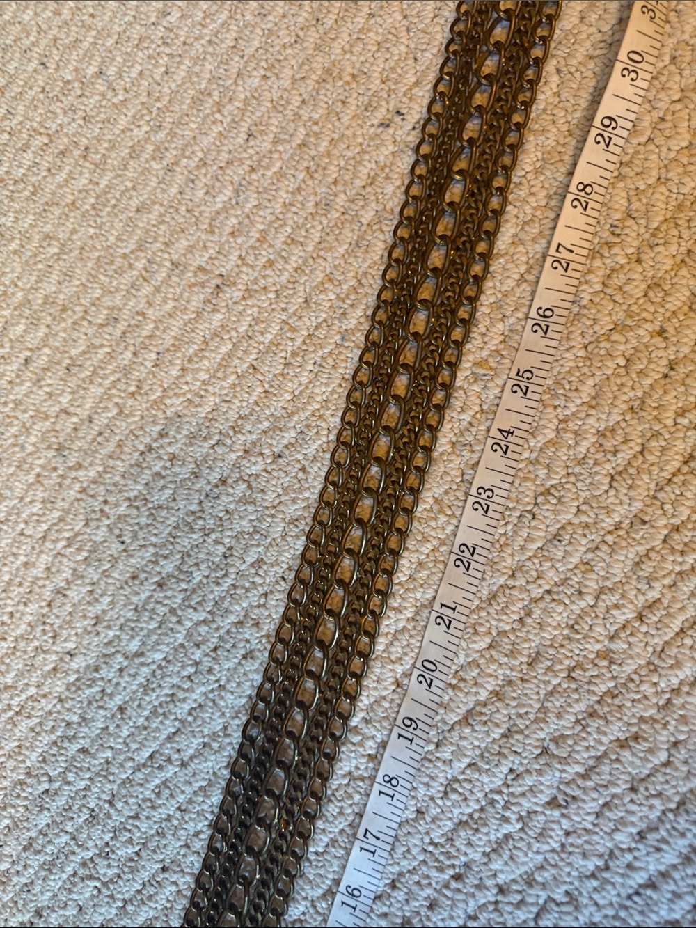 Vintage-Inspired Multistrand Filigree Chain Belt - Antique Gold - Picture 10 of 12